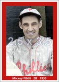 Mickey Finn - 1933 Philadelphia Phillies - choose a size & style