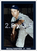 Mickey Haefner - 1943 Washington Senators - choose a size & style