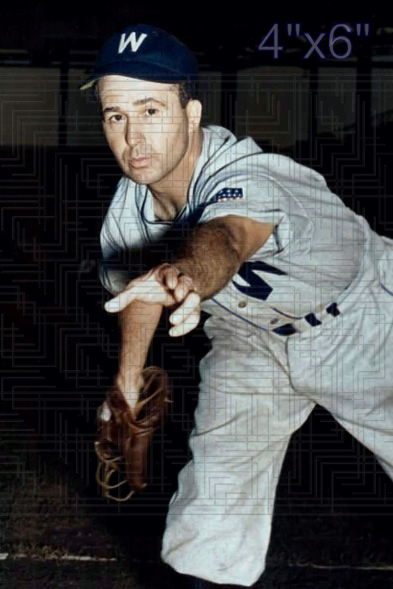 Mickey Haefner - 1943 Washington Senators - choose a size & style
