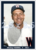 Mickey Harris - 1951 Washington Senators - choose a size & style