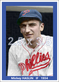 Mickey Haslin - 1934 Philadelphia Phillies - choose a size & style