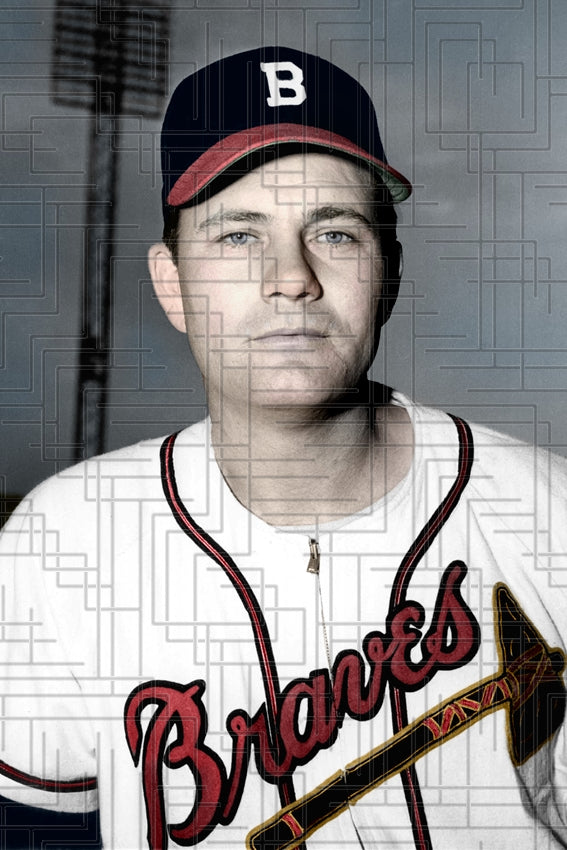 Mickey Livingston - 1949 Boston Braves - choose a size & style