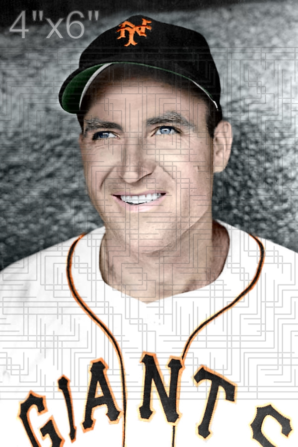 Mickey McGowan - 1948 New York Giants - choose a size & style