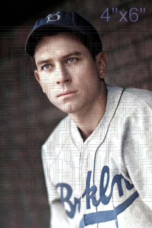 Mickey Owen - 1941 Brooklyn Dodgers - choose a size & style
