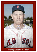 Mickey Owen - 1954 Boston Red Sox - choose a size & style