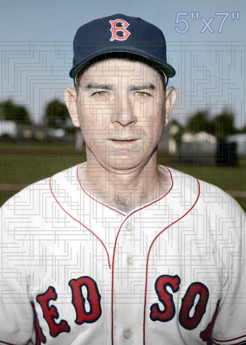 Mickey Owen - 1954 Boston Red Sox - choose a size & style
