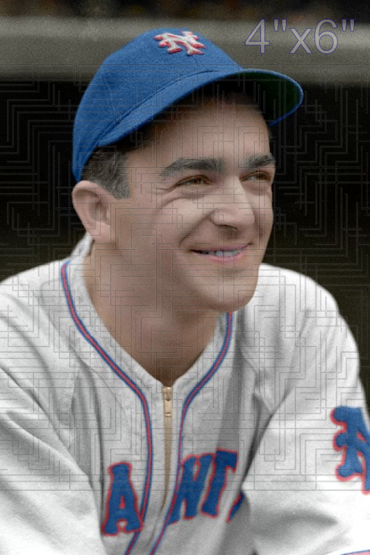 Mickey Witek - 1940 New York Giants - choose a size & style