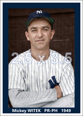 Mickey Witek - 1949 New York Yankees - choose a size & style