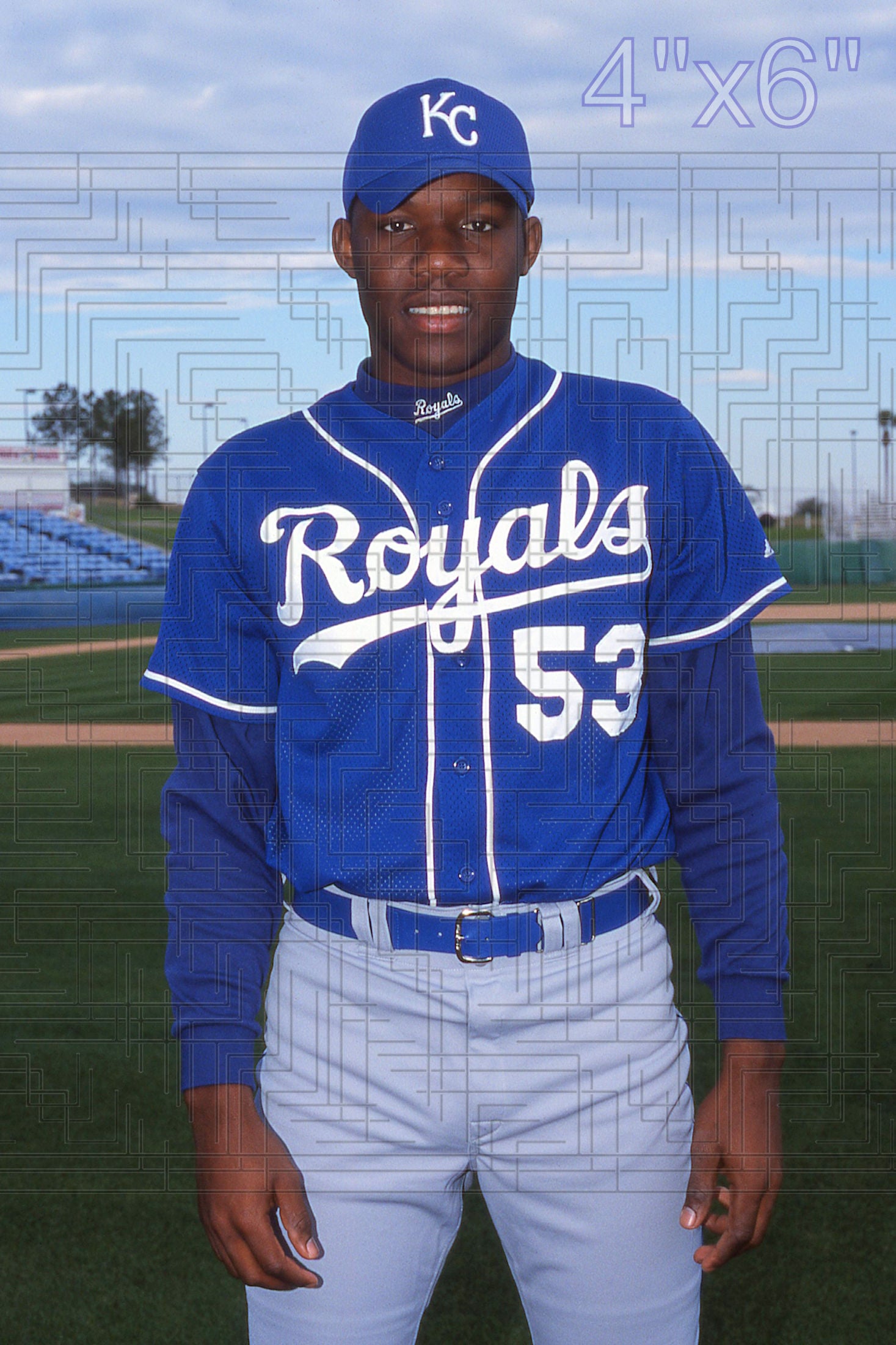 Miguel Asencio - 2002 Kansas City Royals - choose a size & style