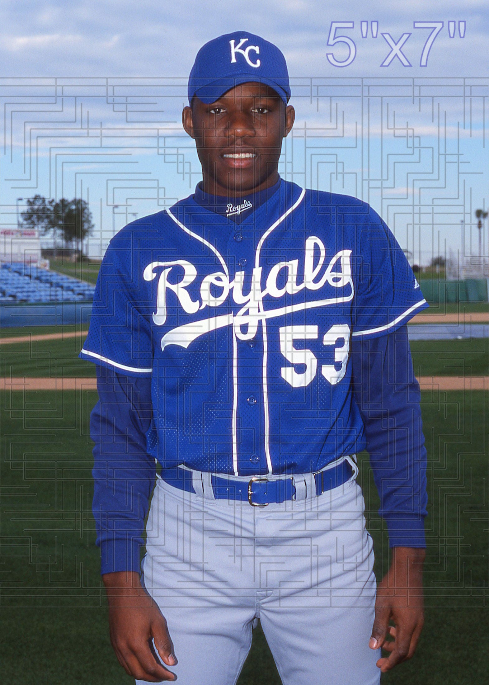 Miguel Asencio - 2002 Kansas City Royals - choose a size & style