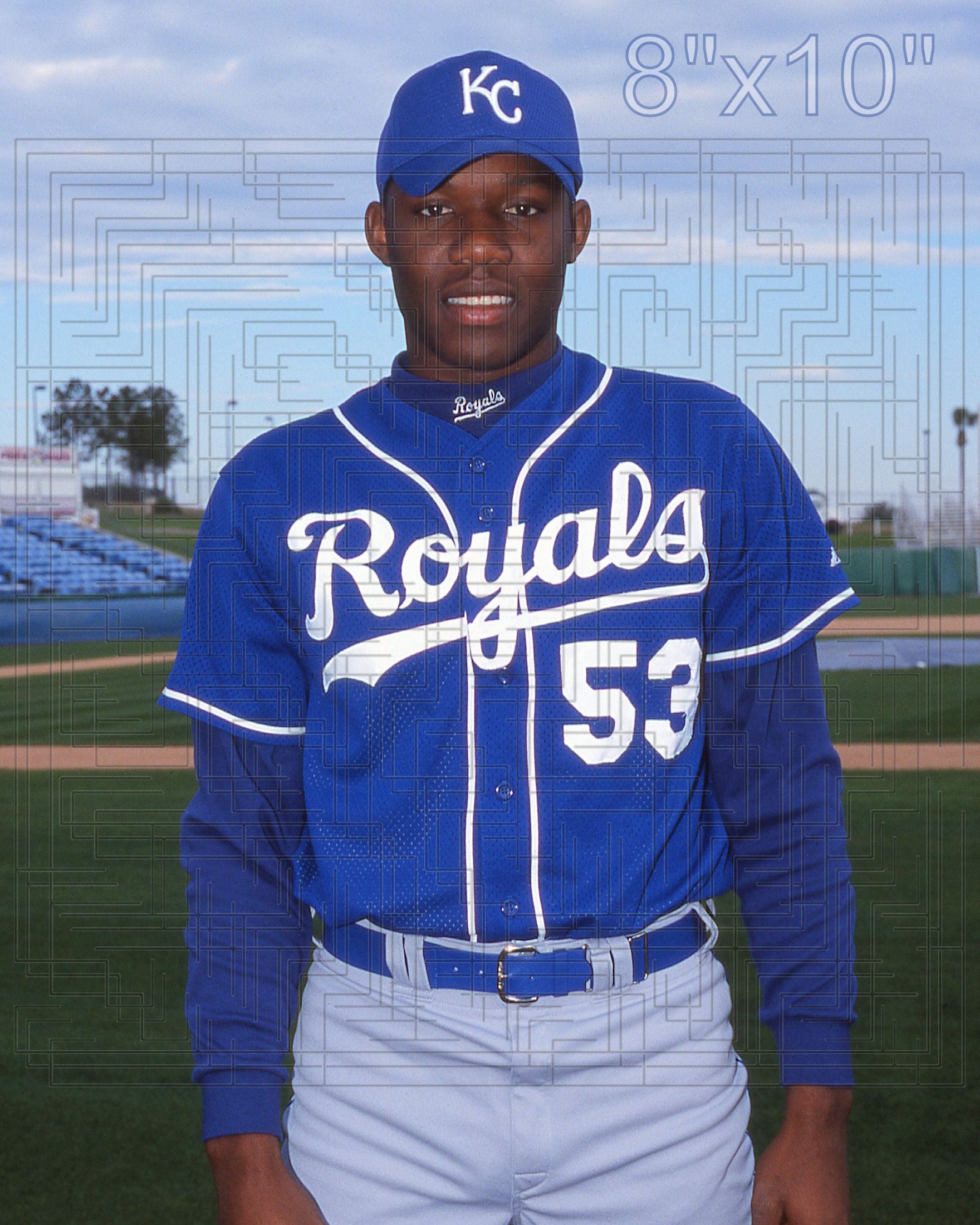 Miguel Asencio - 2002 Kansas City Royals - choose a size & style