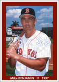 Mike Benjamin - 1997 Boston Red Sox - choose a size & style
