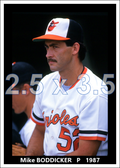 Mike Boddicker - 1987 Baltimore Orioles - choose a size & style