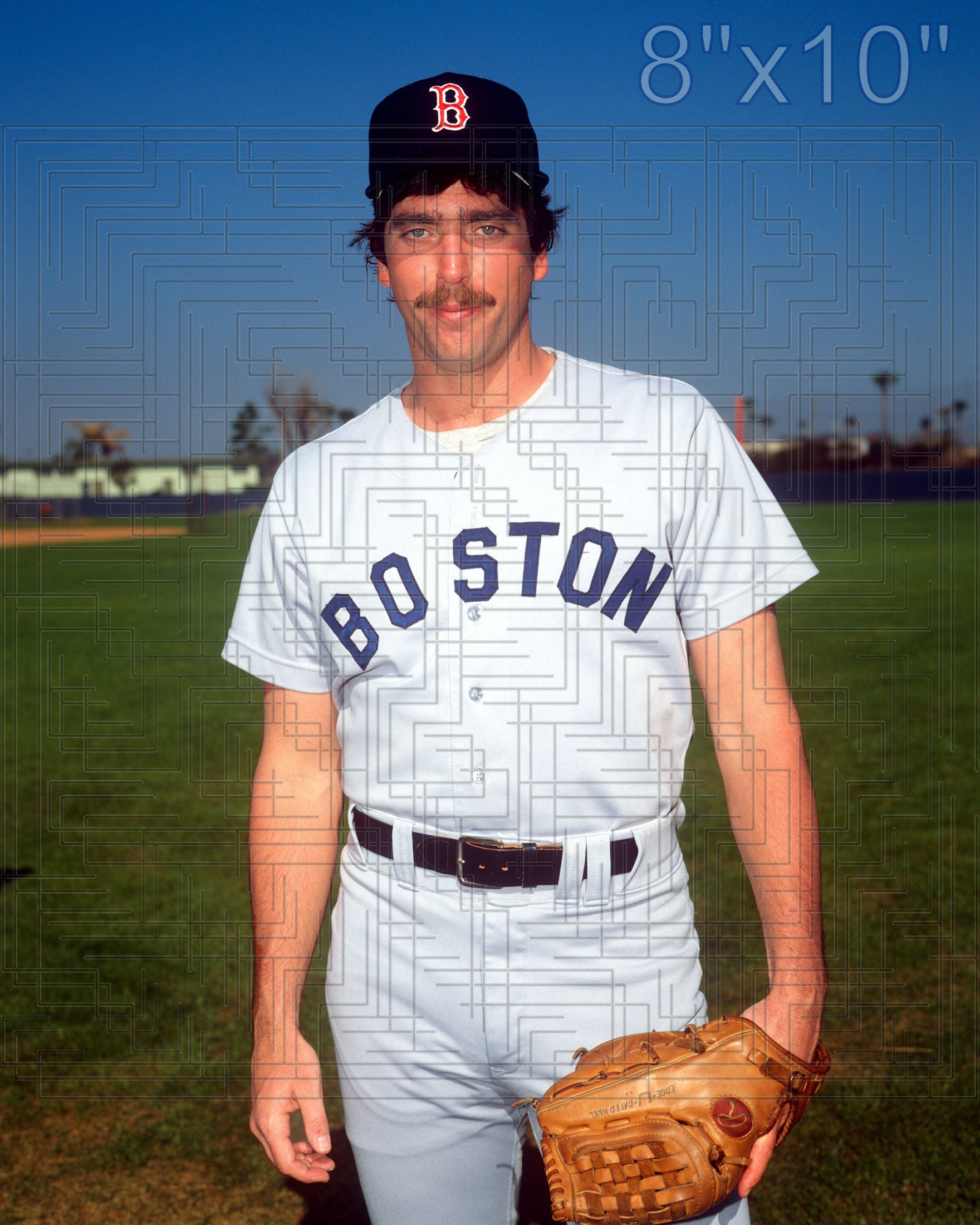 Mike Brown - 1985 Boston Red Sox - choose a size & style