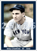 Mike Chartak - 1940 New York Yankees - choose a size & style