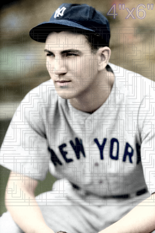 Mike Chartak - 1940 New York Yankees - choose a size & style