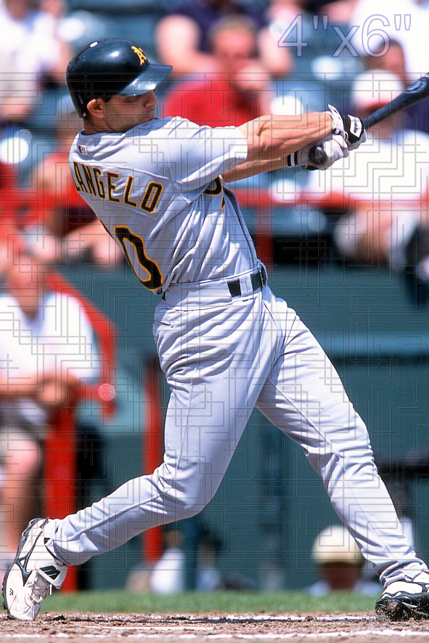 Mike Colangelo - 2002 Oakland Athletics - pose A - choose a size & style