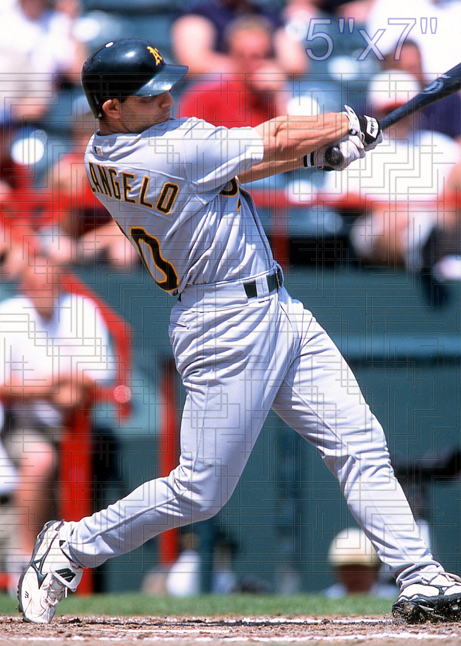 Mike Colangelo - 2002 Oakland Athletics - pose A - choose a size & style