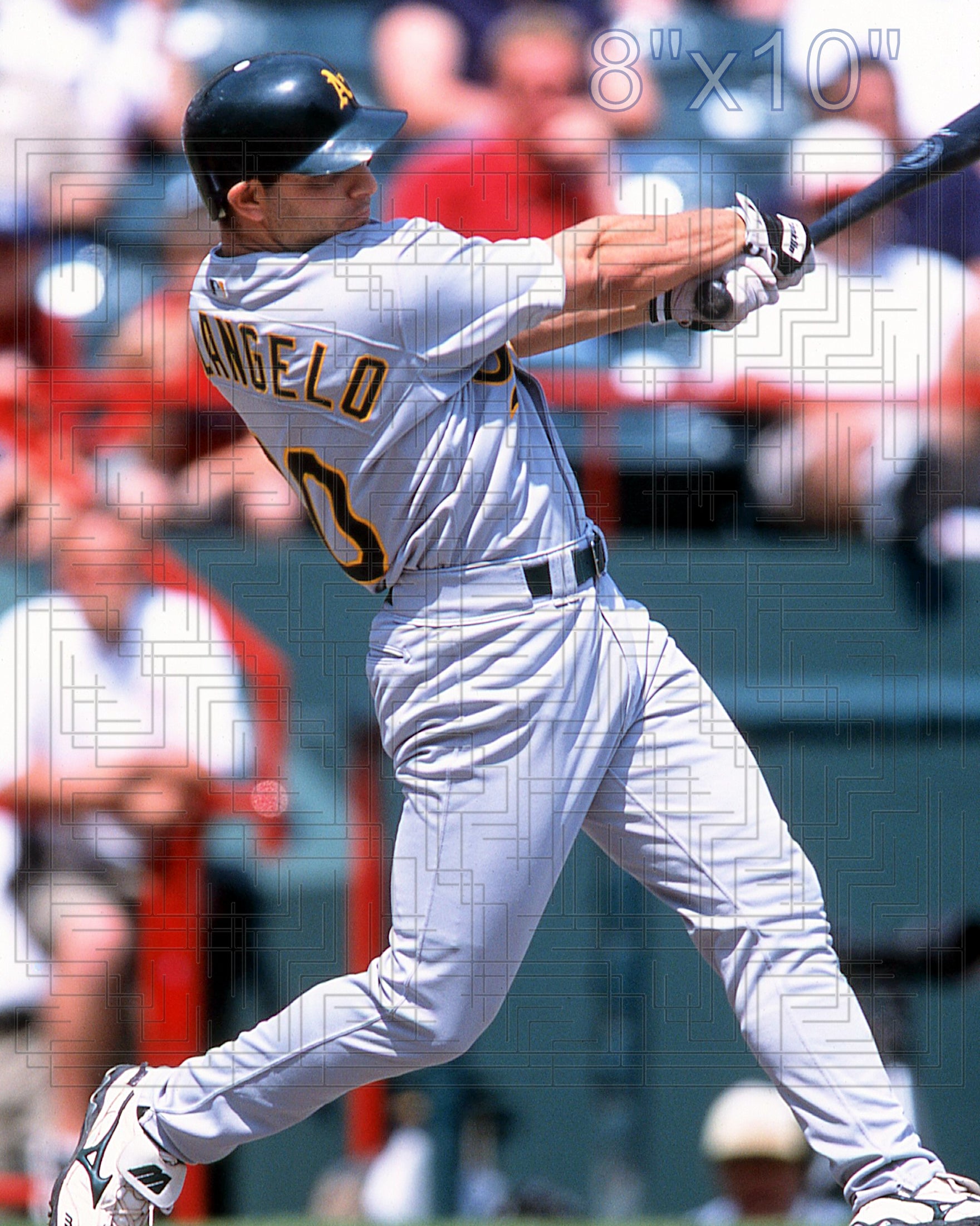 Mike Colangelo - 2002 Oakland Athletics - pose A - choose a size & style