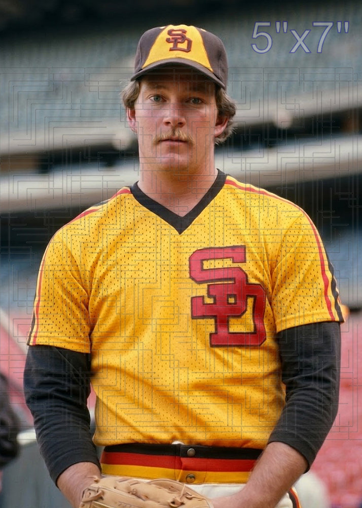 Mike Couchee - 1983 San Diego Padres - choose a size & style