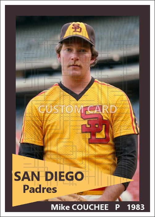 Mike Couchee - 1983 San Diego Padres - choose a size & style