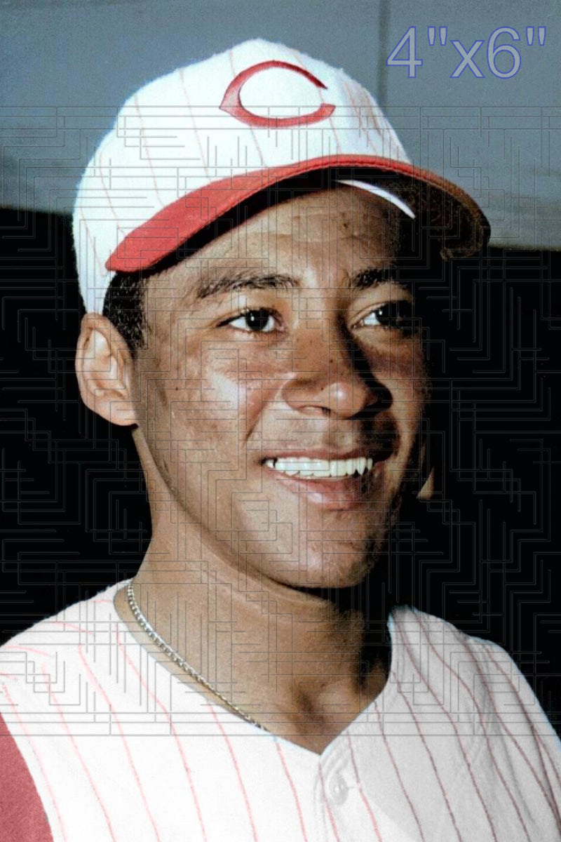 Mike Cuellar - 1959 Cincinnati Reds - choose a size & style