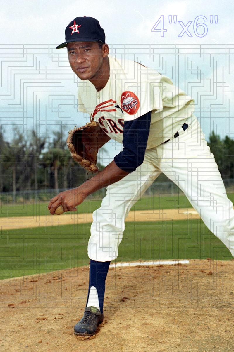 Mike Cuellar - 1965 Houston Astros - choose a size & style
