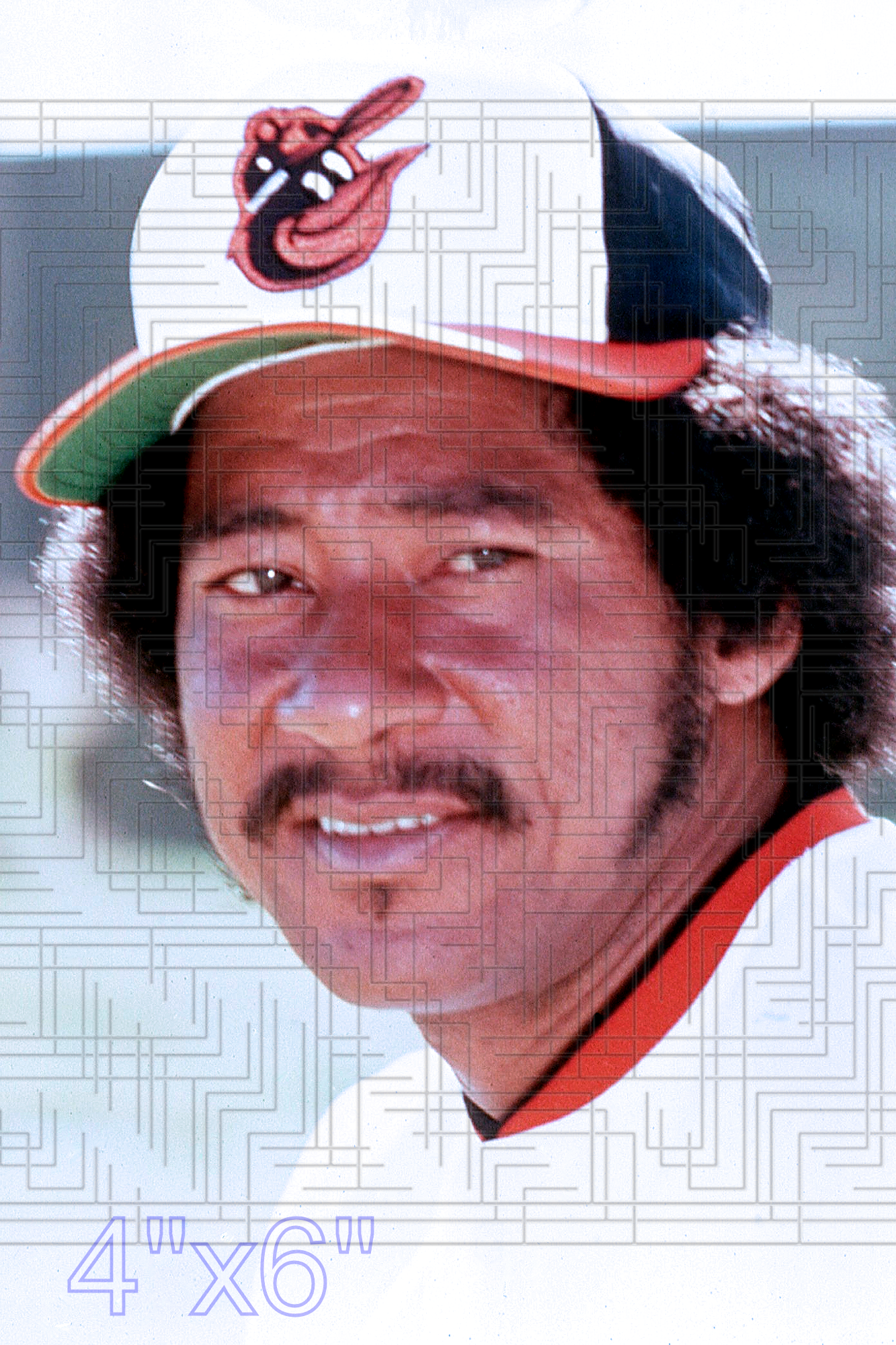 Mike Cuellar - 1974 Baltimore Orioles - choose a size & style