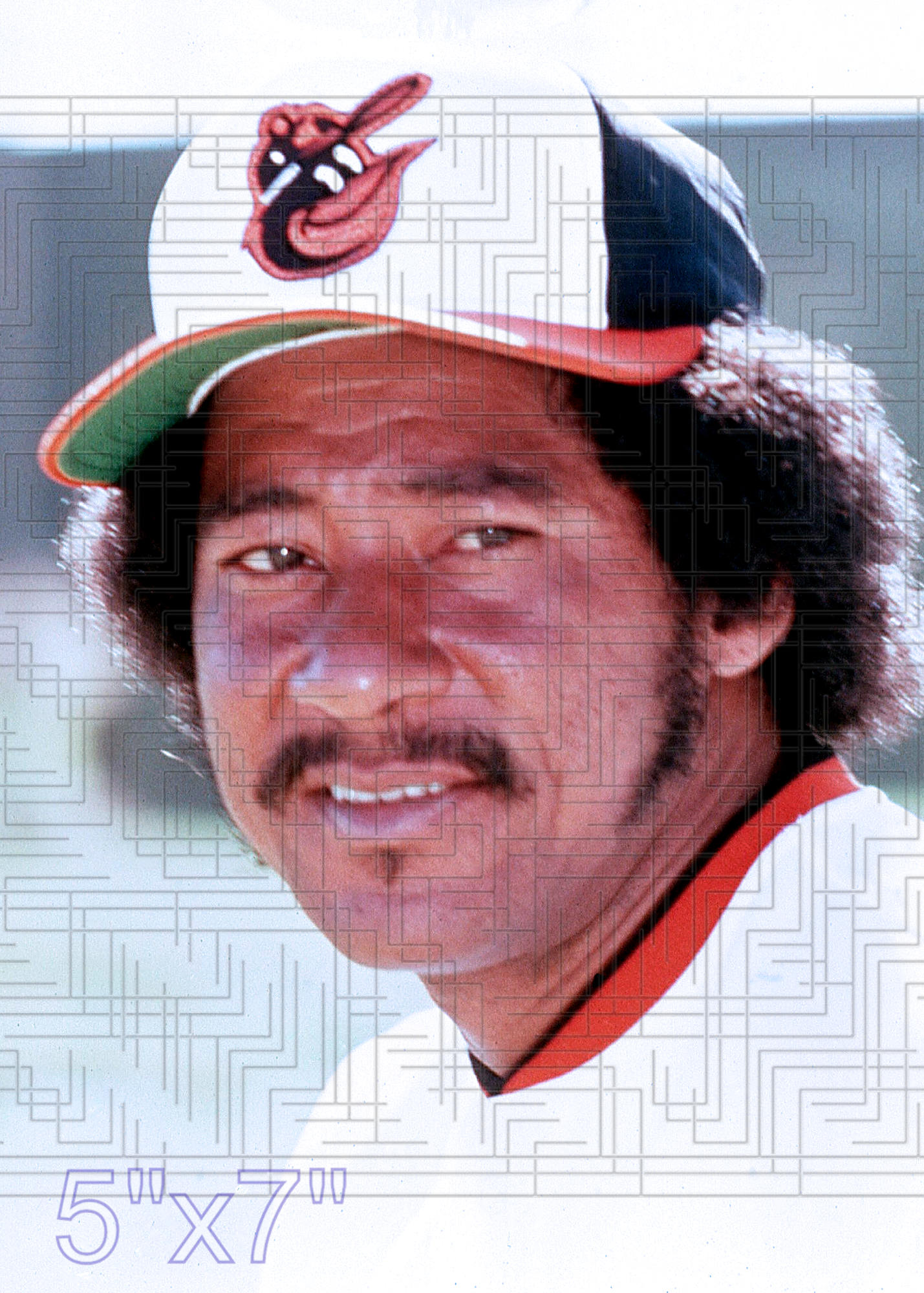 Mike Cuellar - 1974 Baltimore Orioles - choose a size & style