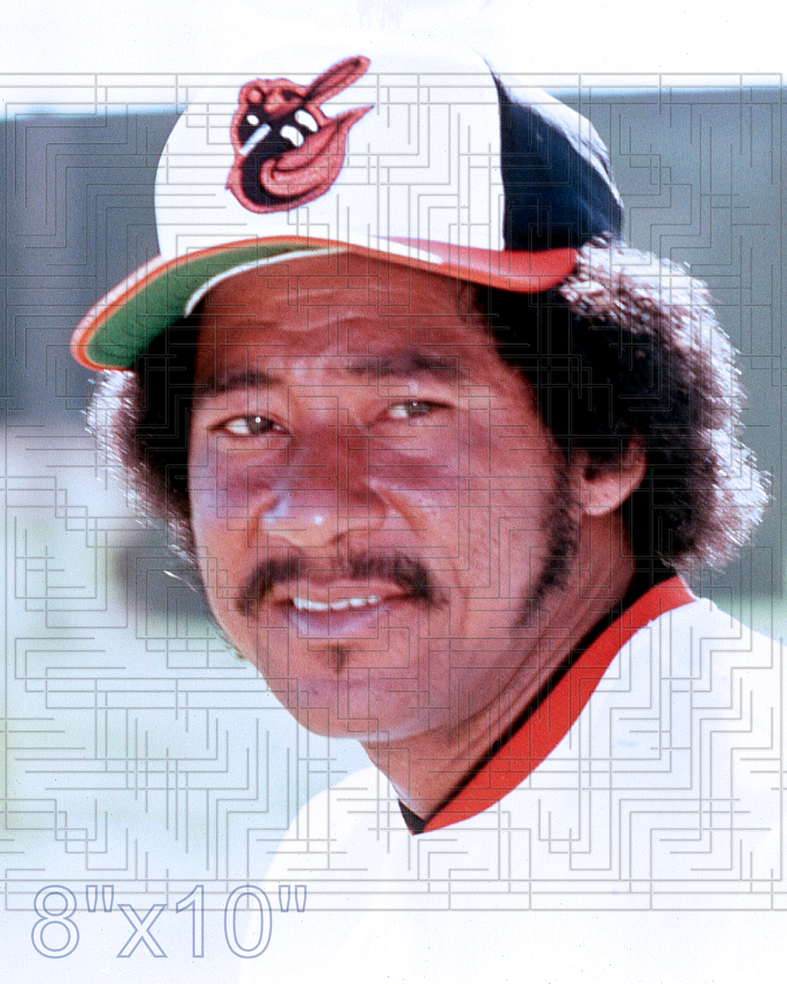 Mike Cuellar - 1974 Baltimore Orioles - choose a size & style