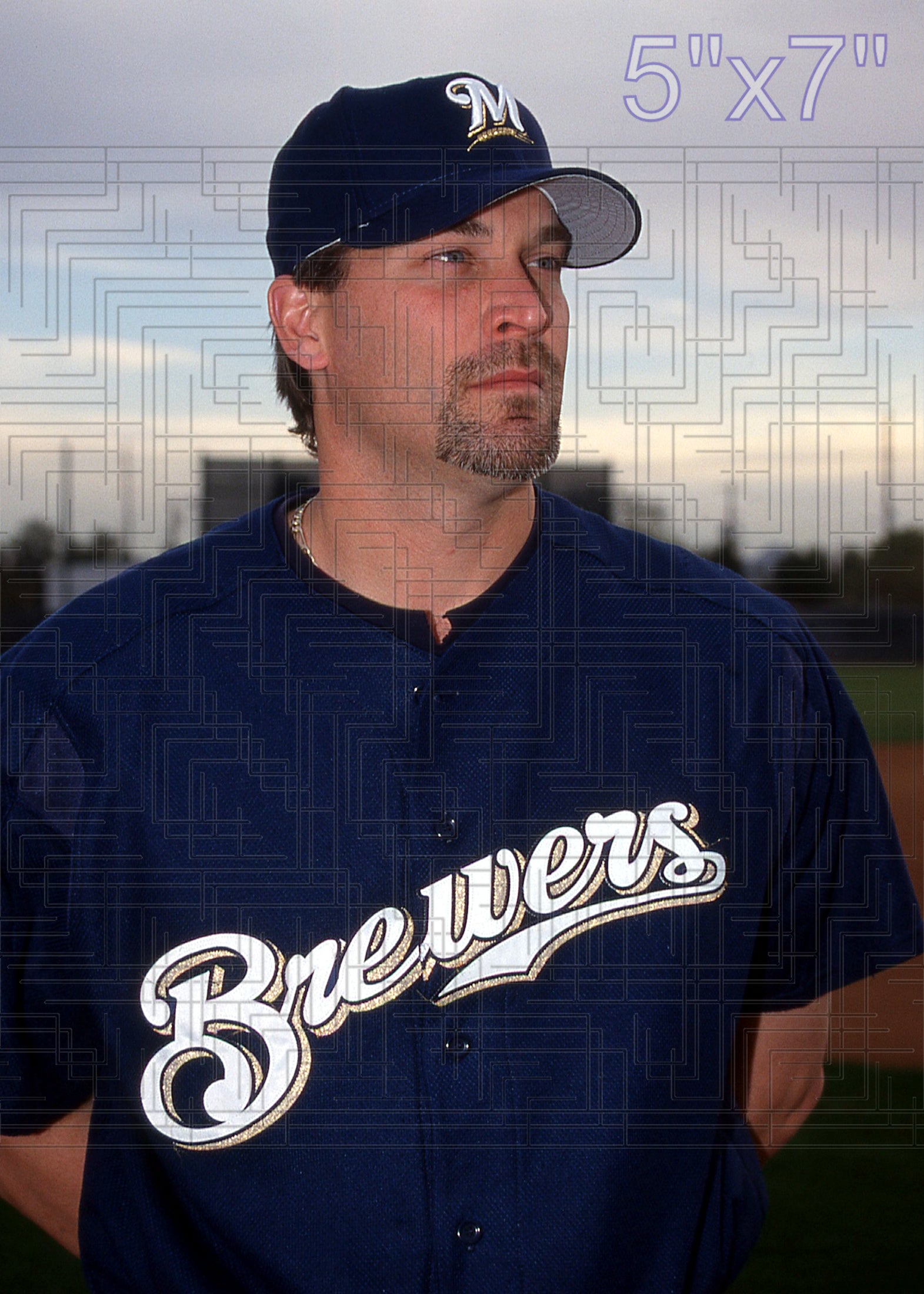 Mike DeJean - 2003 Milwaukee Brewers - choose a size & style