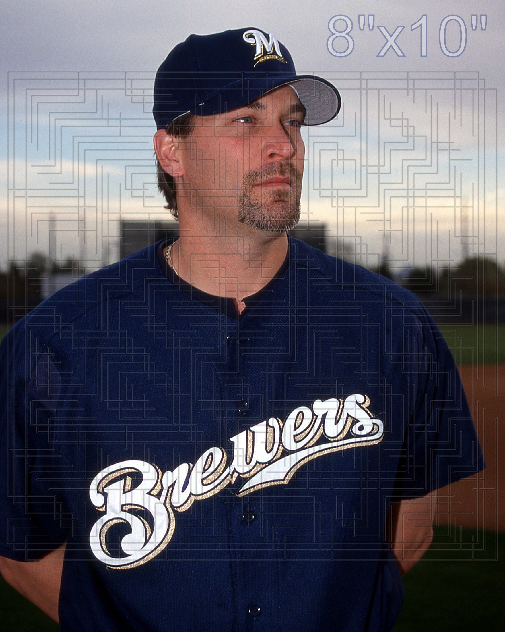 Mike DeJean - 2003 Milwaukee Brewers - choose a size & style