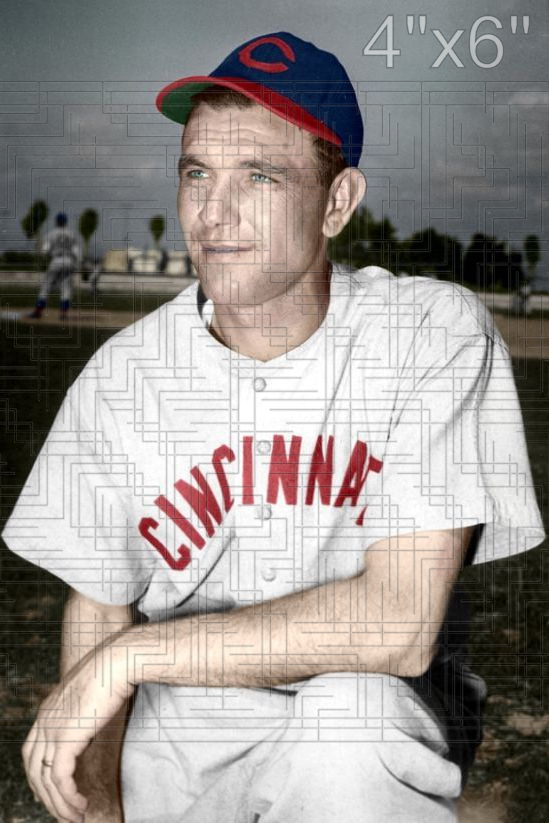 Mike Dejan - 1940 Cincinnati Reds - choose a size & style