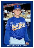 Mike Draper - 1993 New York Mets - choose a size & style