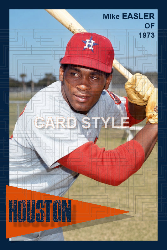 Mike Easler - 1973 Houston Astros - choose a size & style