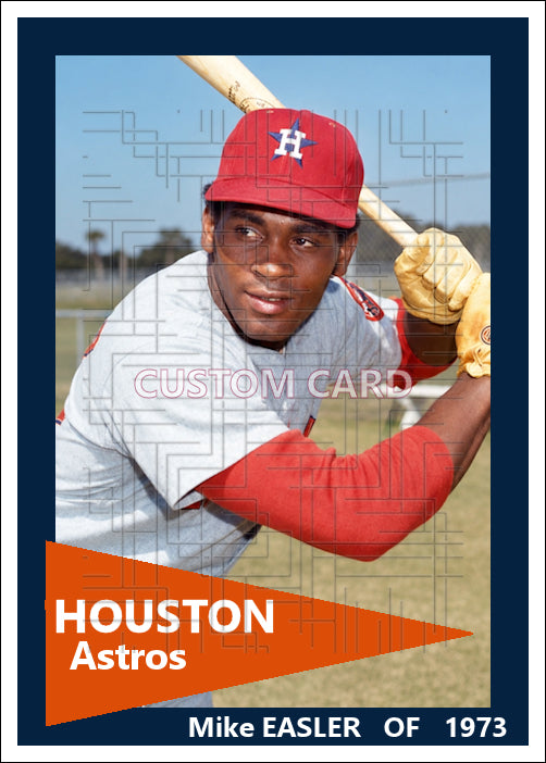 Mike Easler - 1973 Houston Astros - choose a size & style