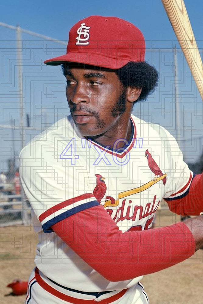 Mike Easler - 1976 St. Louis Cardinals - choose a size & style