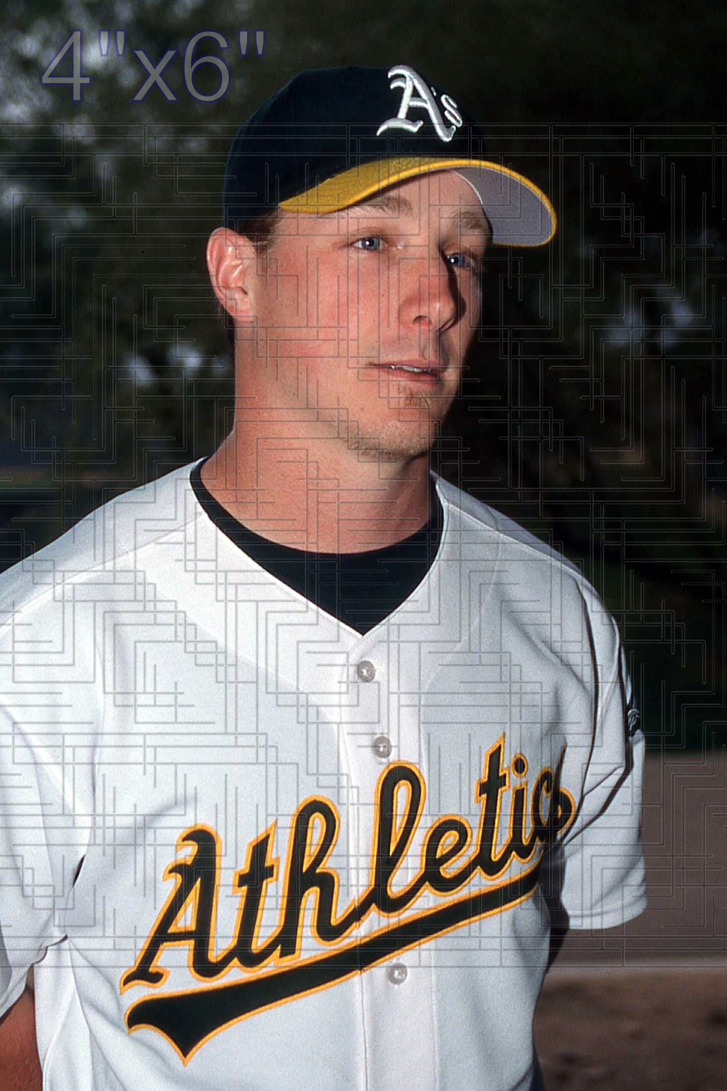 Mike Edwards - 2003 Oakland Athletics - choose a size & style