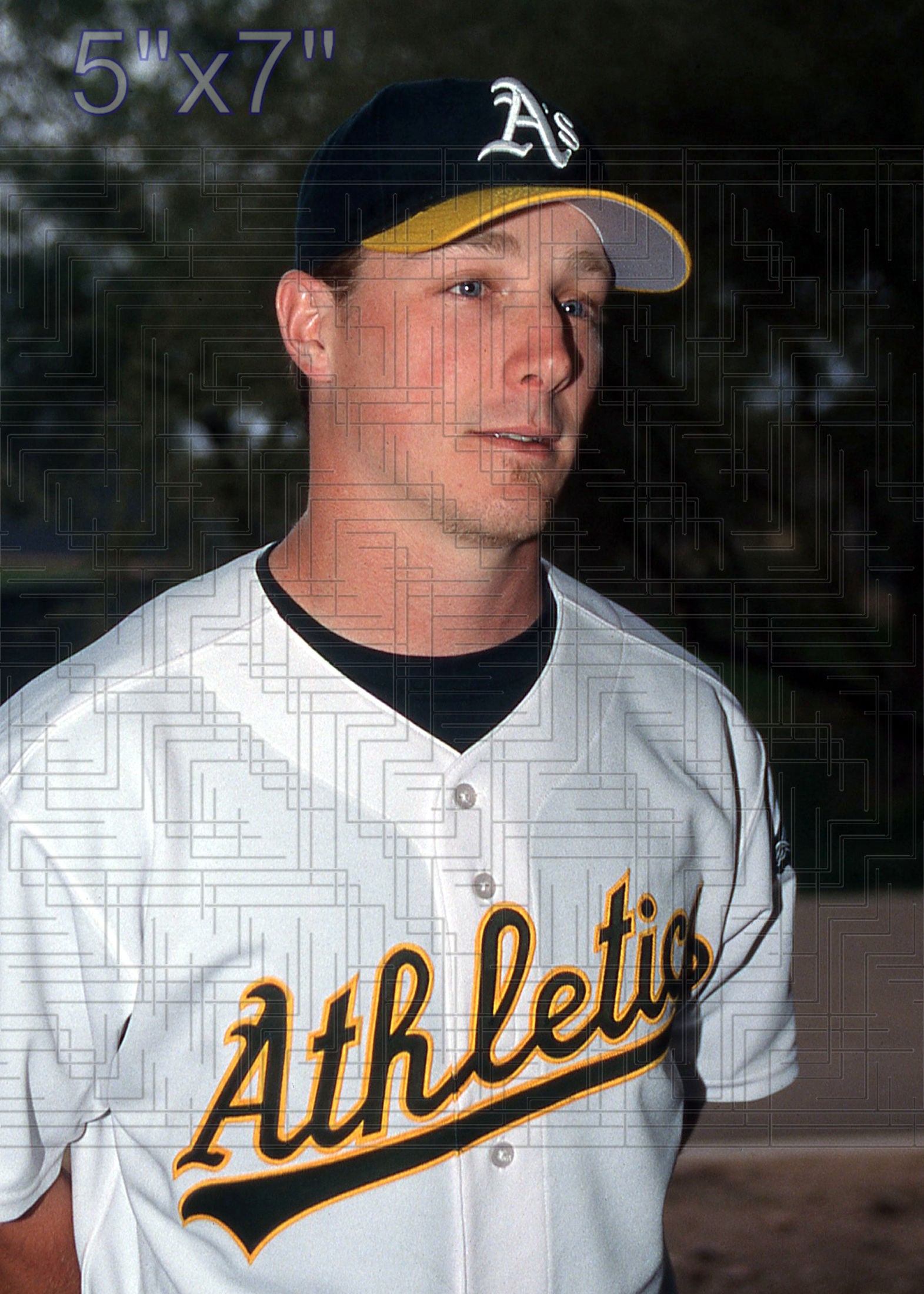 Mike Edwards - 2003 Oakland Athletics - choose a size & style