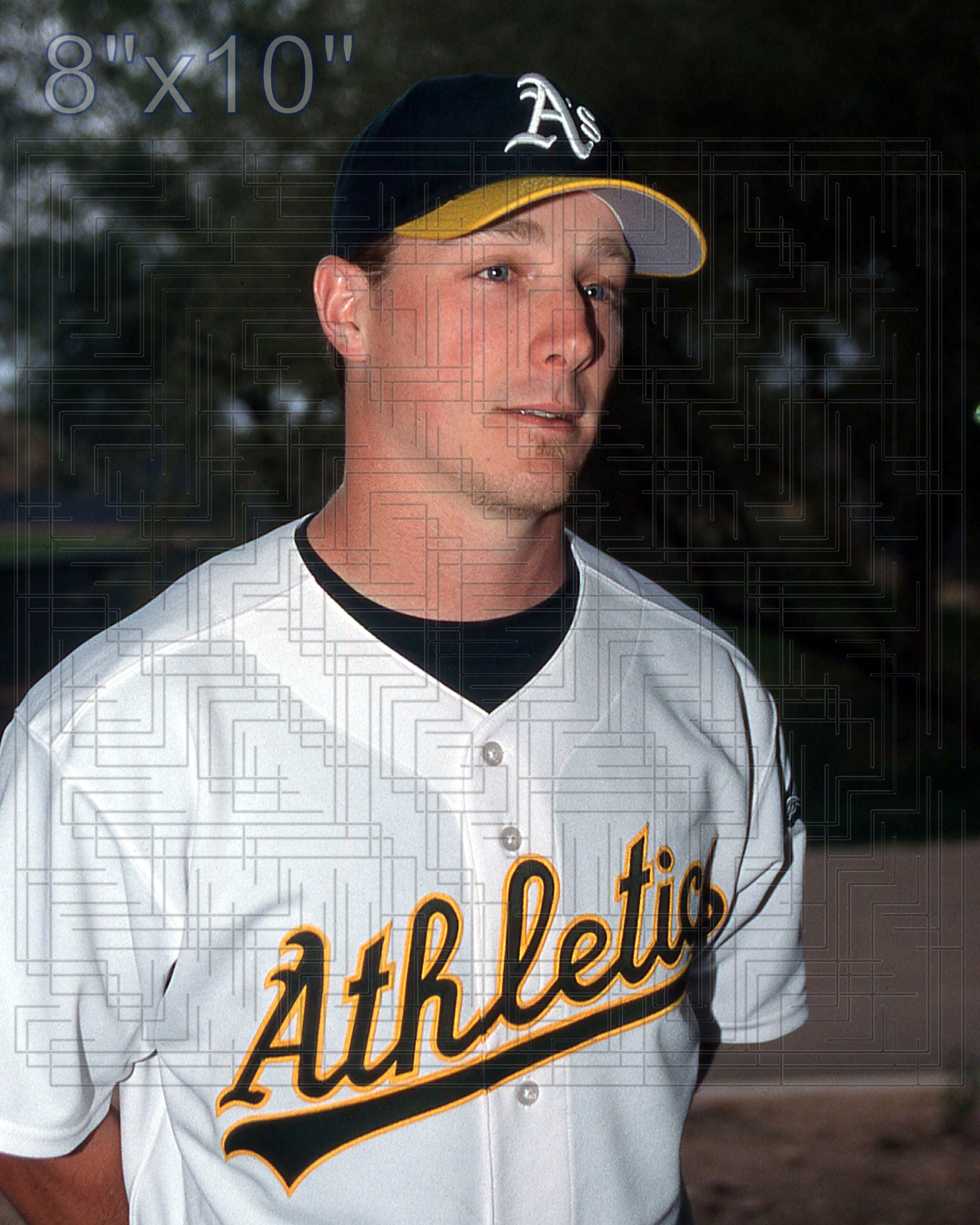 Mike Edwards - 2003 Oakland Athletics - choose a size & style