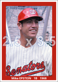 Mike Epstein - 1968 Washington Senators - choose a size & style