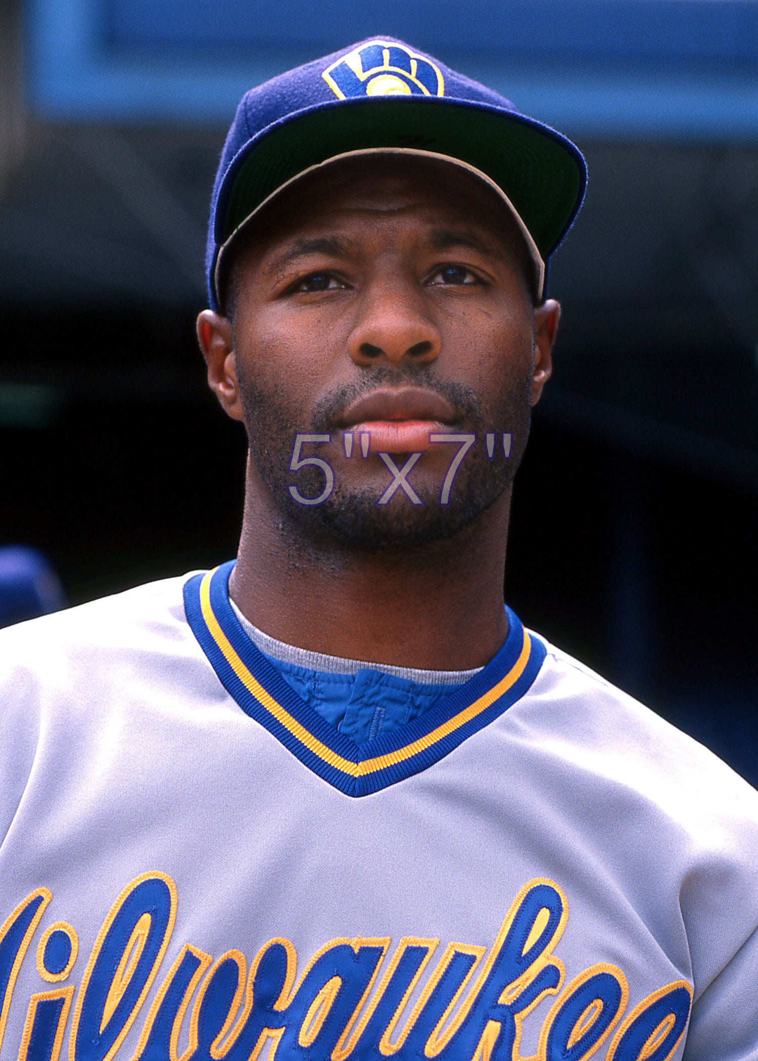 Mike Felder - 1989 Milwaukee Brewers - choose a size & style
