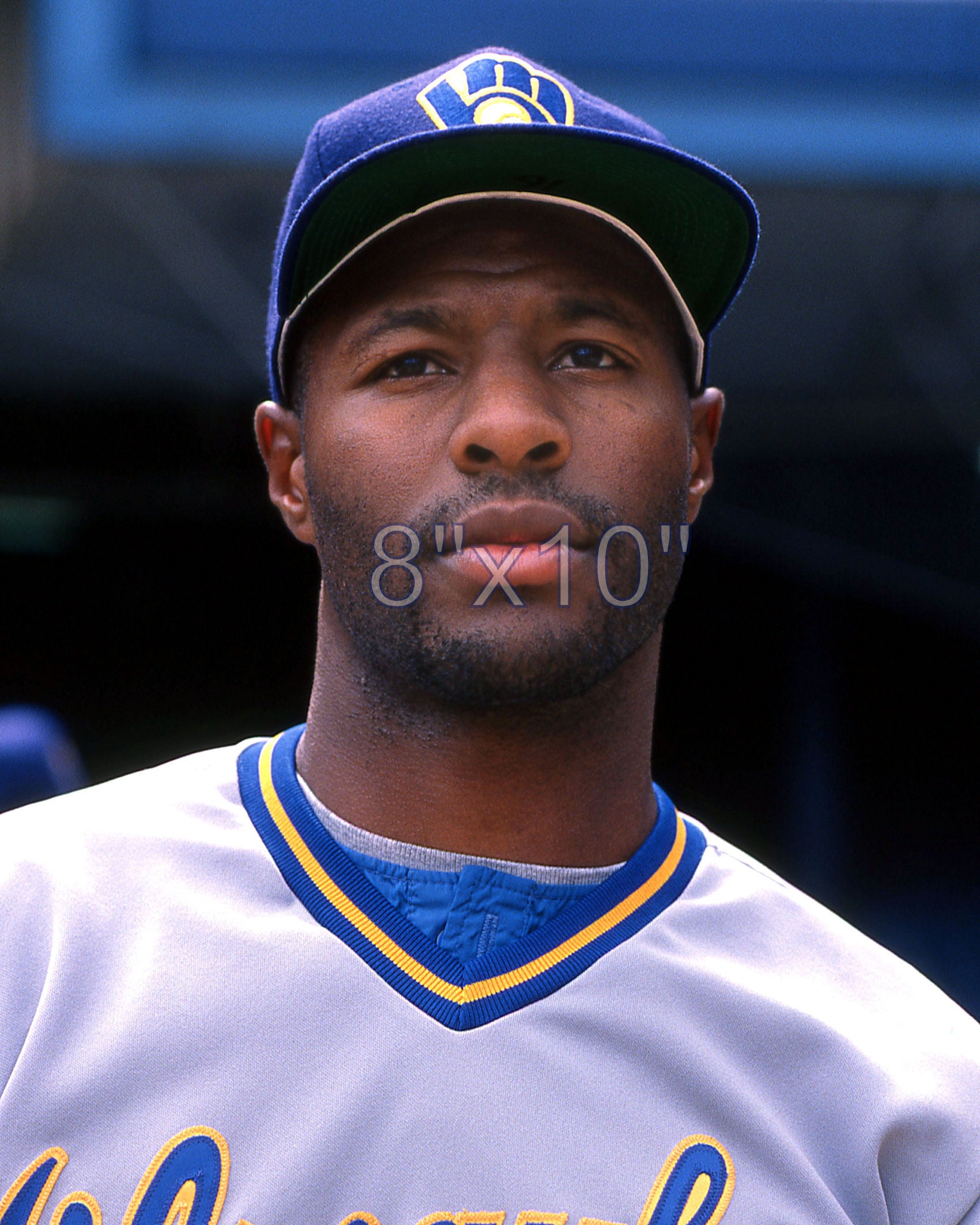 Mike Felder - 1989 Milwaukee Brewers - choose a size & style