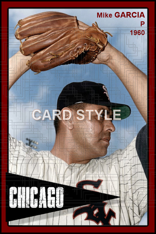 Mike Garcia - 1960 Chicago White Sox - choose a size & style