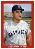 Mike Garcia - 1961 Washington Senators - choose a size & style