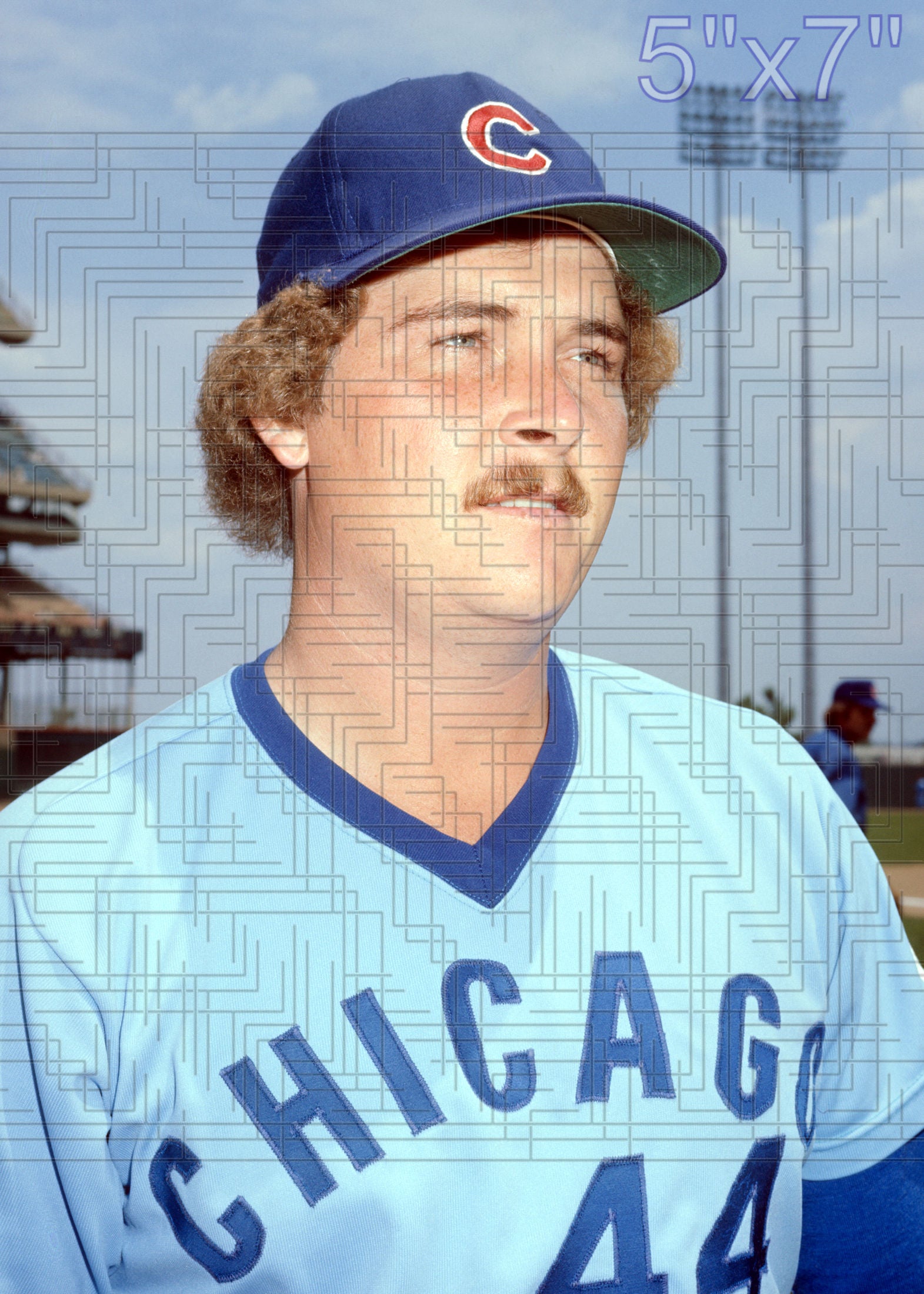 Mike Garman - 1976 Chicago Cubs - choose a size & style