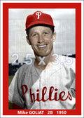 Mike Goliat - 1950 Philadelphia Phillies - choose a size & style