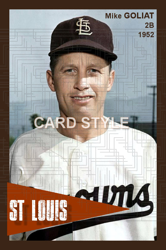 Mike Goliat - 1952 St. Louis Browns - choose a size & style