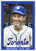 Mike Goliat - 1952 Toronto Maple Leafs - choose a size & style
