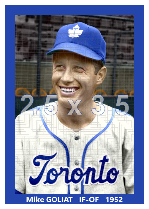 Mike Goliat - 1952 Toronto Maple Leafs - choose a size & style